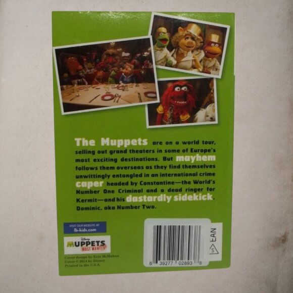 Book Disney Muppets Most Wanted Adventure 2014 The Junior Novel Homeschooling T8 - Picture 2 of 5